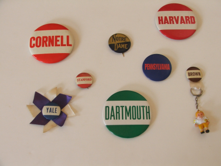 College Pins and Buttons - Collectible Ivy